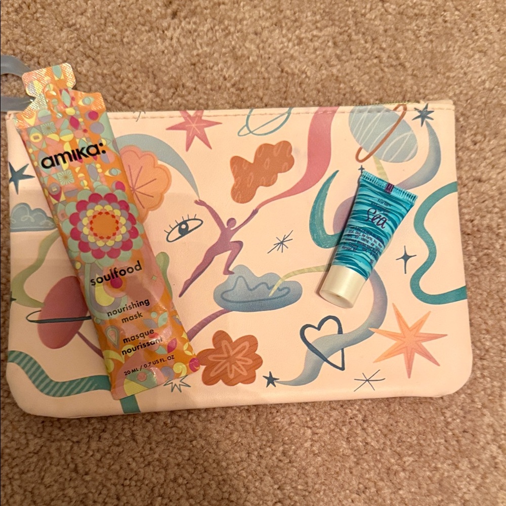 amika hair mask & Tarte hydrating primer